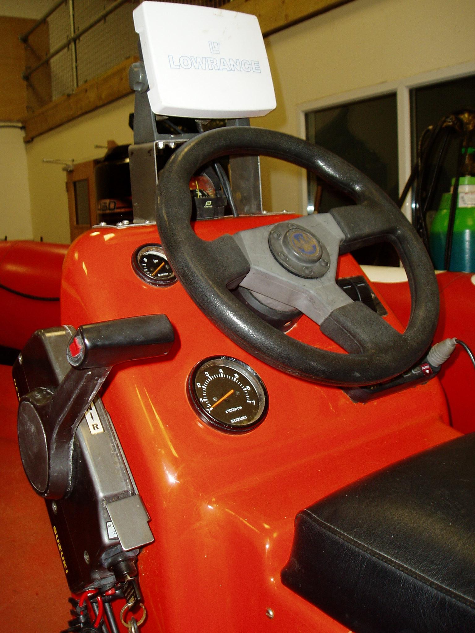 Stock boat at Auto Marine Services