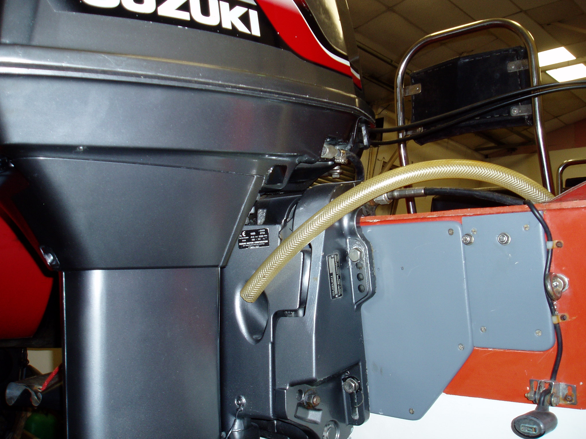 Stock boat at Auto Marine Services