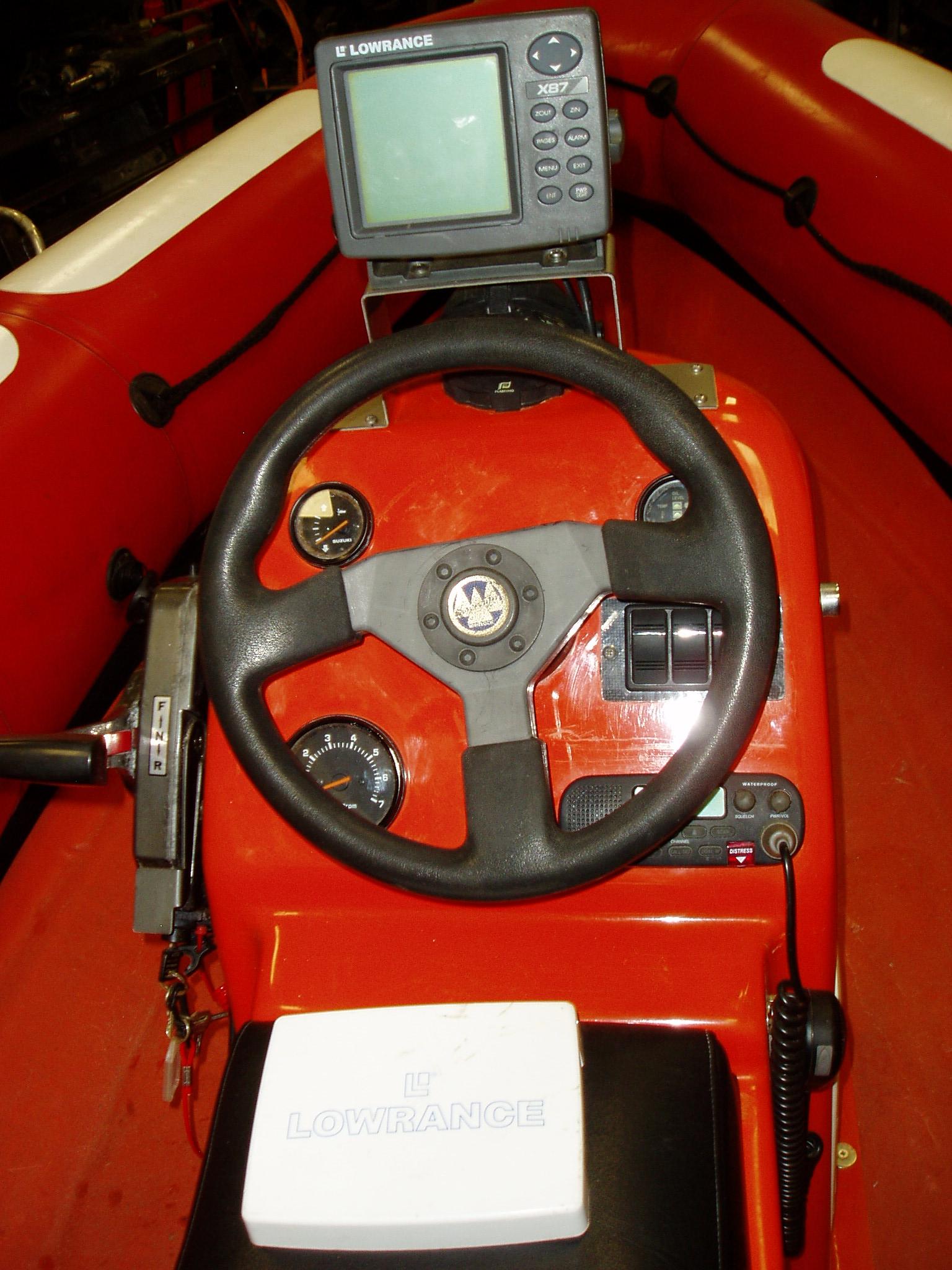 Stock boat at Auto Marine Services