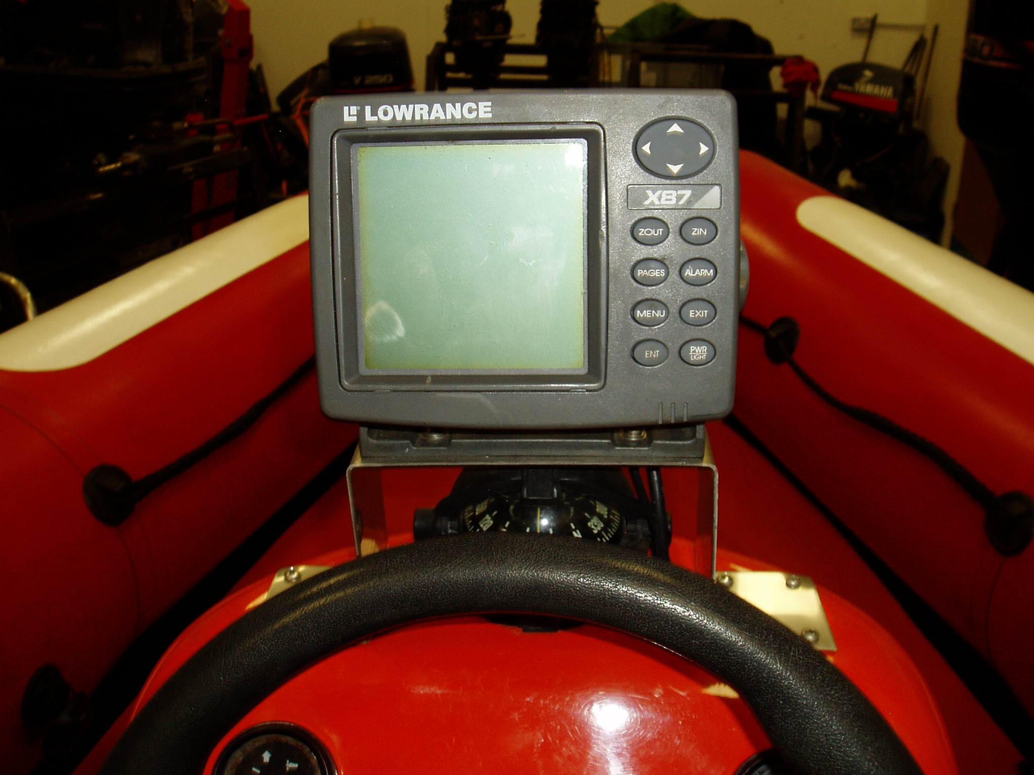 Stock boat at Auto Marine Services