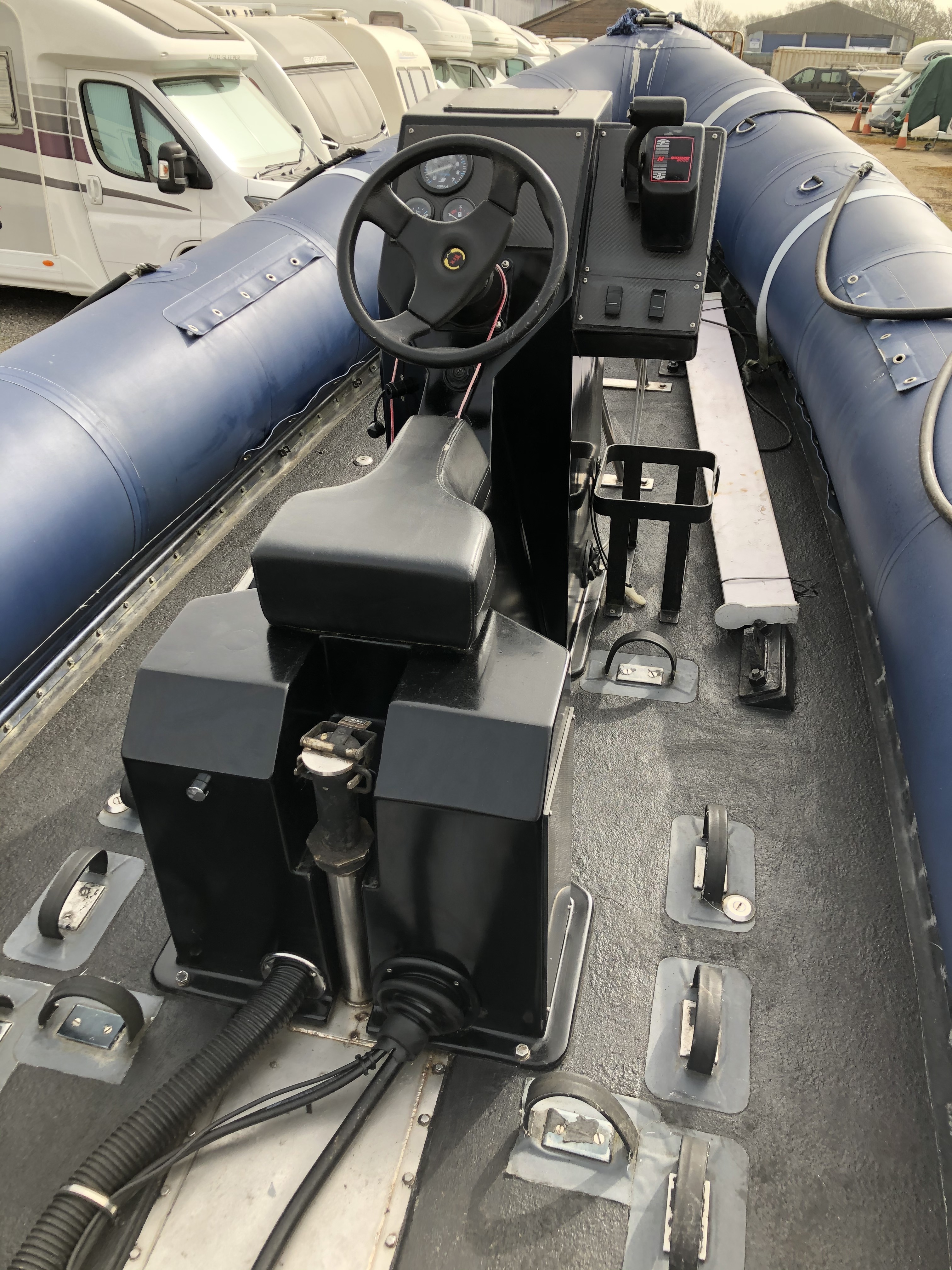 Stock boat at Auto Marine Services